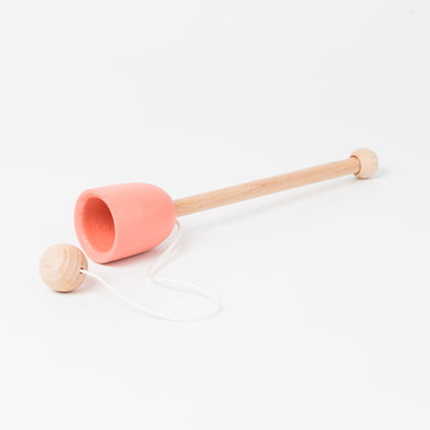 Coral Cup & Ball Toy